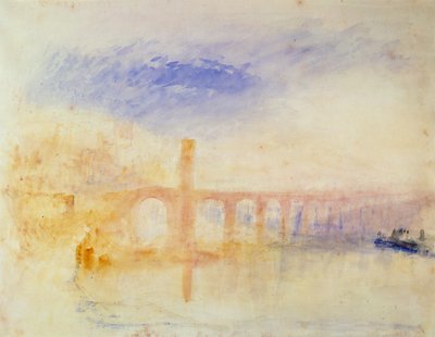 The Moselle Bridge, Coblenz by Joseph Mallord William Turner